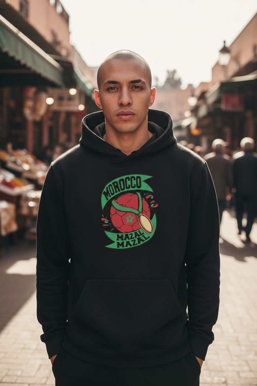 Sweat à capuche Mazal Maroc can 2025