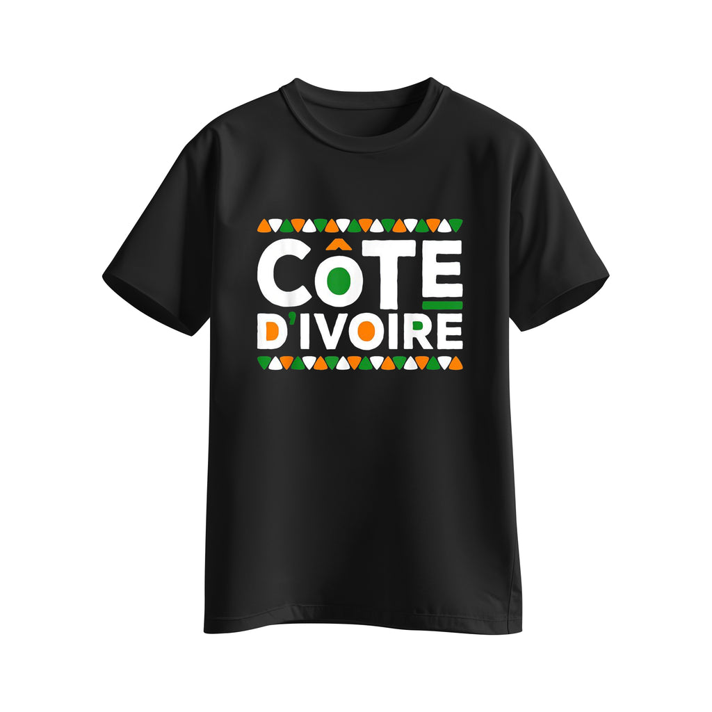 T-shirt Côte d’Ivoire – Supporter Officiel CAN 2025