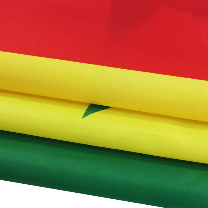 Drapeau du Sénégal – Accessoire Officiel du Supporter pour la CAN 2025