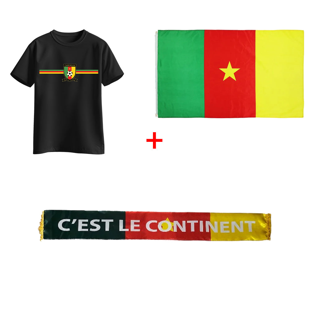 Pack Supporter Cameroun – Spécial CAN 2025