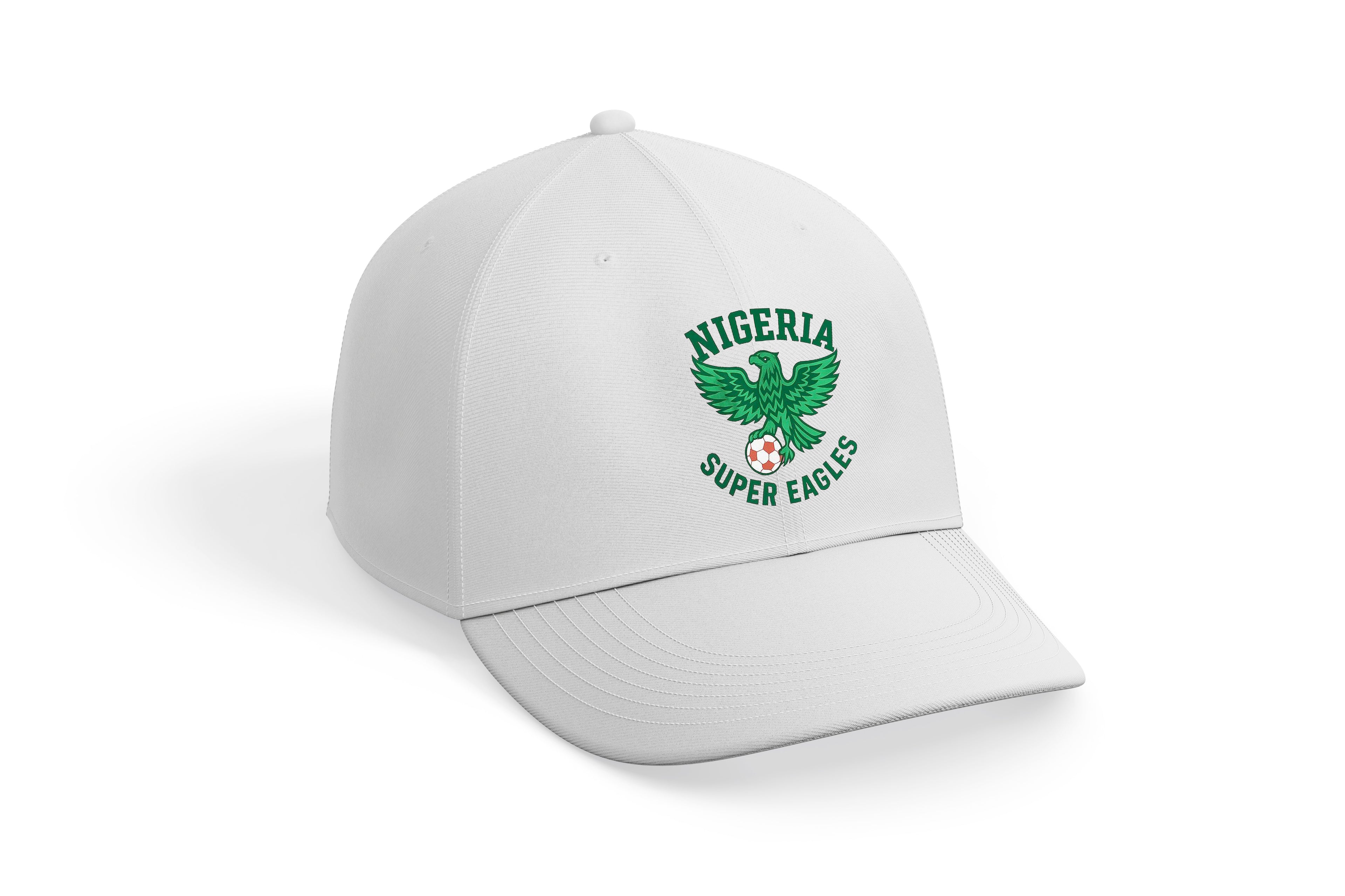 Casquette Nigeria blanc