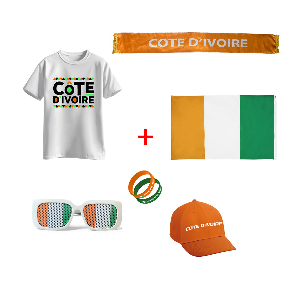 Pack de 6 articles cote d'ivoire