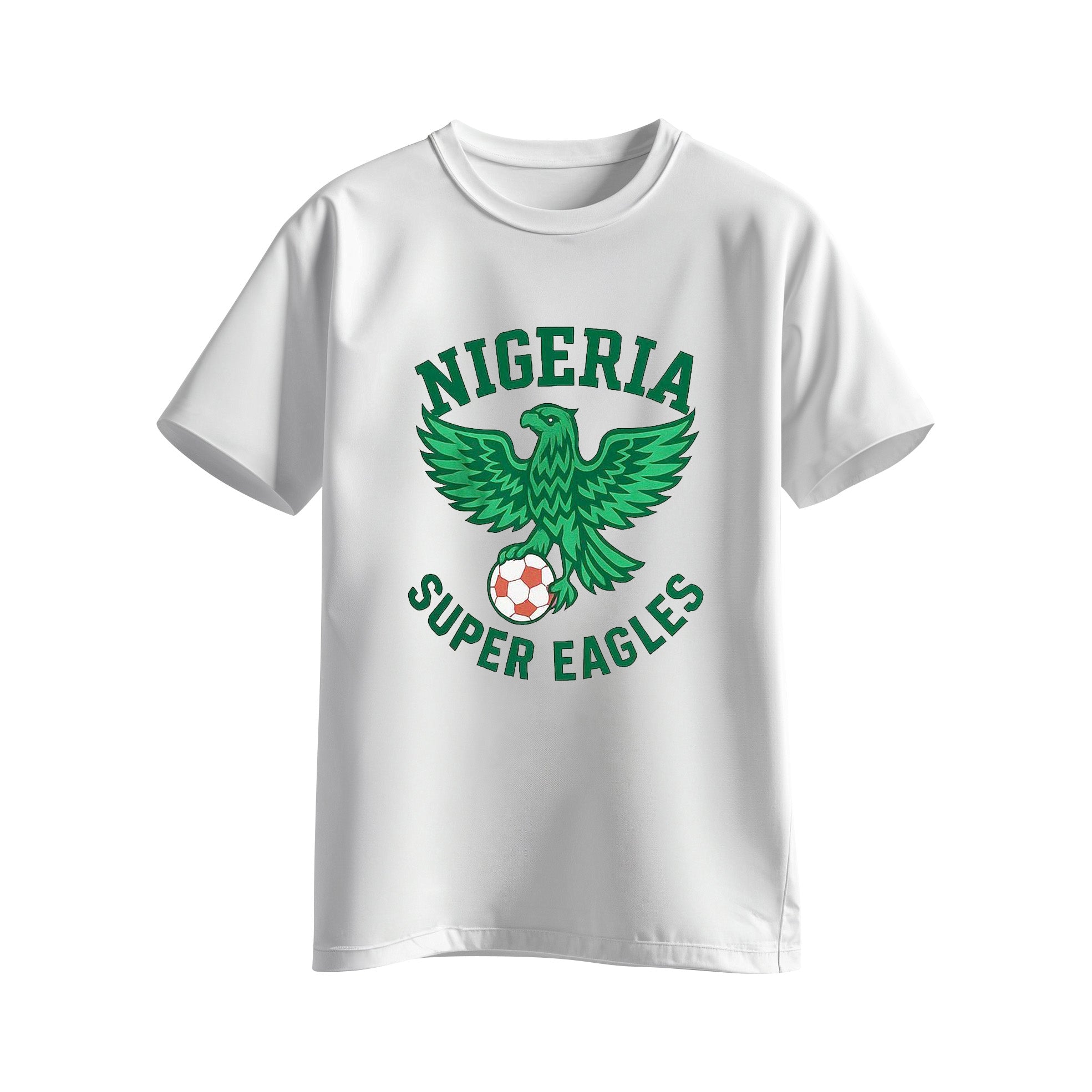 Tshirt fan Nigeria blanc